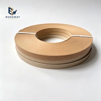 Bande de chant PVC auto-adhésive effet bois brillant, rouleau de 22 mm de large, largeur personnalisable de 0,4 à 3 mm pour le bord des comptoirs de cuisine