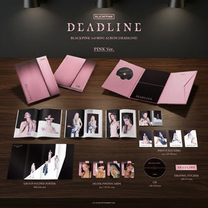 [Álbum Coreano Oficial 100%] BLAC&KPINK - 3er MINI ÁLBUM [DEADLINE] (Versión PINK) Álbum de K-POP - Product Image 4