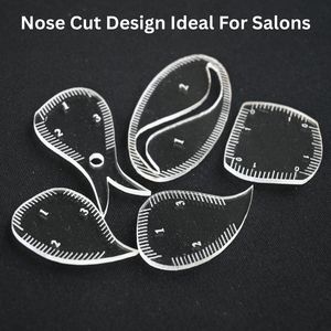 Plantilla Profesional de Acrílico Transparente para Mapeo de Cejas, Regla Nano para Cejas con Marcas de Medición Permanentes de Precisión - Product Image 5