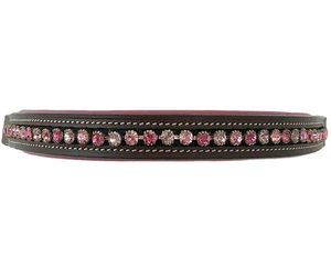 2026 Crystal Confortable Bandeau de Bridon en Cuir Premium avec Logo Personnalisé, Taille Personnalisée, Emballage en Boîte - Product Image 3