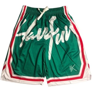 Pantalones Cortos de Malla con Diseño Personalizado y Cintura Elástica, Bolsillo Oculto, Nuevo Estilo, Pantalones Cortos de Verano Casuales, Transpirables, para Gimnasio - Product Image 1