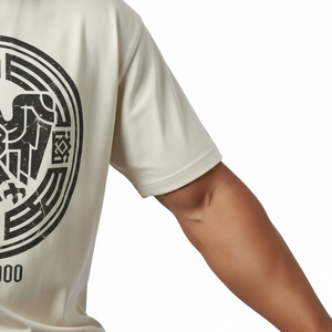 New Arrival Heavyweight High Quality Cotton Customize O-Neck Short Sleeve Breathable Regular Fit Digital Men's T-<b>Shirt</b> - Product Image 4