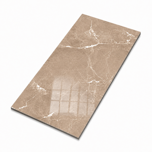 Carreaux de sol en porcelaine moderne brillante pour salon 600x1200 Surface polie Antibactérienne Résistante aux acides Qualité supérieure - Product Image 5