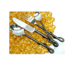 Ensemble de couverts en acier inoxydable faits à la main tailles personnalisées conception coûteuse couverts en métal pour le mariage diverses qualités d'exportation - Product Image 6