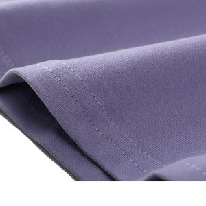 เสื้อยืดคอกลมทรงโอเวอร์ไซส์ แขนสั้น คุณภาพสูง สำหรับผู้ชาย ผ้าถักย้อมสีพื้น  รับสกรีนโลโก้ - Product Image 5