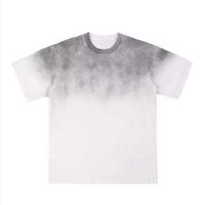 Retro Acid <b>Wash</b> Sun Faded Cotton T Shirt Oversized Distressed Vintage Blank Custom OEM Heavy Streetwear Tee for Men Women - Product Image 5
