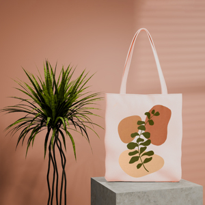 ถุงช้อปปิ้งผ้าฝ้ายพิมพ์ลายสวยงาม ออกแบบโลโก้ได้ตามต้องการ ขายส่งในอินเดีย ผ้าฝ้าย 100% ผ้าฝ้ายรีไซเคิล ราคาถูกที่สุด - Product Image 4