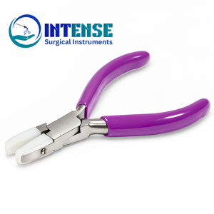 Alicates Profesionales de Nylon con Punta Plana, de Acero Inoxidable, para Joyería, Bisutería, Manualidades con Alambre, Instrumentos Quirúrgicos Resistentes - Product Image 1