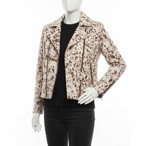 Chaqueta de Cuero Vacuno para Mujer, Estilo Urbano, de Alta Calidad, Personalizable, Informal, de Invierno, Manga Larga - Product Image 2