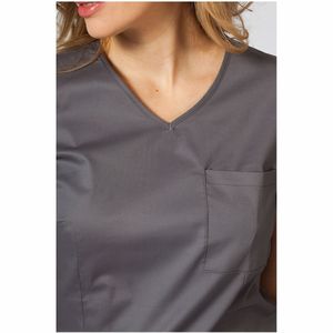 Tenues d'infirmiers à col montant et manches courtes, nouvelle tendance, uniformes d'hôpital personnalisés pour hommes, vente en gros, haute qualité - Product Image 2