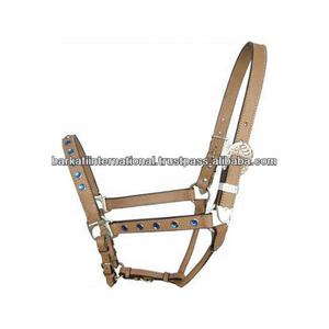 Produits de soins pour chevaux en cuir Bling-Halters élégants pour chevaux - Product Image 2