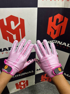 MARGINAL SPORTSWEAR Full Finger <b>Gloves</b> Pink Leopard Print Non-Slip Outdoor Women's Polyester <b>Gloves</b> All Seasons Football <b>Gloves</b> - Product Image 6