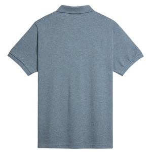 เสื้อถักผ้าฝ้ายผู้ชายขายดี ปักโลโก้ตามสั่ง ลายเรียบ แขนสั้น สวมใส่สบาย แห้งเร็ว ระบายอากาศได้ดี - Product Image 5