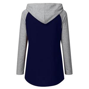 Wholesale Custom Knitted Eco-Friendly Casual Lined Breathable Canvas Pullover <b>Hoodie</b> Women Plus Size Autumn Winter Clothing <b>Cool</b> - Product Image 4