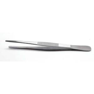 Pinzas quirúrgicas de alta precisión de 6 pulgadas con punta serrada de 2 cm, de acero inoxidable, para tejidos, de Grip Surgical - Product Image 1