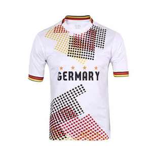 เสื้อฟุตบอลแบบซับลิเมชั่น แขนสั้น คอกลม ระบายเหงื่อได้ดี ทรงแอธเลติก พิมพ์ลายธงชาติ ไซส์พลัส สำหรับทุกเพศ - Product Image 5