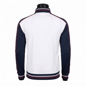 <b>Men</b> Lightweight <b>Track</b> <b>Jacket</b> Breathable Material Quick Dry Fabric Full Zip Design Elastic Cuffs Comfortable Athletic Fit Outdoor - Product Image 2