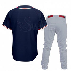 ชุดเบสบอลโพลีเอสเตอร์ระบายอากาศสั่งทำพิเศษจากโรงงาน (OEM) คุณภาพสูง ราคาขายส่ง - Product Image 5