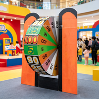 Roue de la Fortune Personnalisée Qinlong pour Diffusion en Direct, Roue de la Fortune à une Roue, Roue de la Fortune à Prix pour Jeux de Carnaval