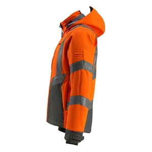High Visibility <b>Reflective</b> Safety Winter Workwear <b>Jacket</b> Men Adjustable Hi Vis Safety <b>Jacket</b> Security <b>Reflective</b> <b>Jacket</b> For Man - Product Image 5
