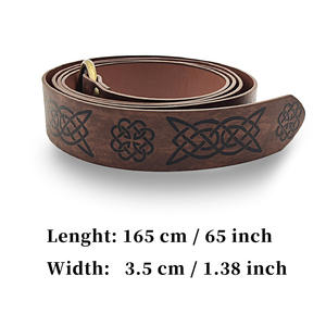 Ceinture en cuir PU gaufré de qualité supérieure Imra Impex, style médiéval viking, rétro, chevalier, Renaissance, ceinture viking 2026 - Product Image 4