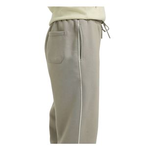 กางเกงวอร์มผ้าฝ้ายผู้ชาย เอวยางยืด มีเชือกผูก กางเกงจ็อกเกอร์ลำลอง ทรงหลวม กางเกงแทร็ค OEM ขายส่ง - Product Image 4