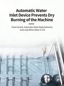 ตู้นึ่งข้าวไฟฟ้าประหยัดพลังงาน 10 ถาด สแตนเลส สำหรับโรงเรียนและร้านอาหาร - Product Image 2