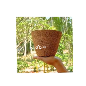Pot en fibre de coco naturelle écologique pour semis, culture et exportation - Ben Tre - Product Image 1