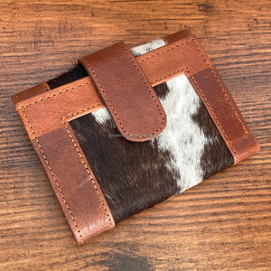 Nueva cartera corta de tres pliegues de piel de vaca de gran capacidad RFID para mujer, carteras de lujo de cuero genuino de alta calidad para monedas en efectivo - Product Image 2