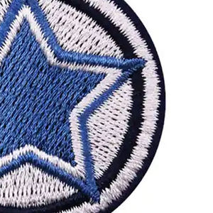 Dernier design, logo de haute qualité pour sacs et chapeaux, patchs brodés pour vêtements, patchs brodés en forme de cœur à thermocoller - Product Image 5