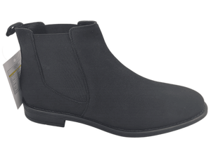 Zapatos de Hombre de Gamuza, Sin Cordones, Punta Redonda, Entresuela Acolchada de EVA, Suela de Goma, Color Marrón Sólido, Para Todas las Temporadas - Product Image 1