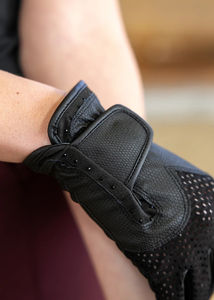 Gants d'équitation professionnels en cuir pour l'hiver, ultra respirants et confortables, avec logo personnalisé, vente en gros, modèle 2026 - Product Image 6