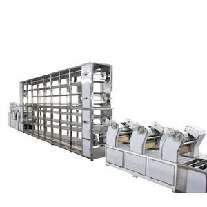 Kuru erişte yapma makinesi otomatik makarna yapma işleme makinesi endüstriyel taze erişte levha üreticisi