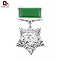 Insignias de premio personalizadas, emblemas de reconocimiento dorados para escuelas, clubes, competiciones, eventos y organizaciones