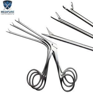 Ciseaux Alligator Premium ORL en Acier Inoxydable – Instrument Microchirurgical pour Procédures d'Otologie, Rhinologie, Oreille, Nez et Gorge - Product Image 4