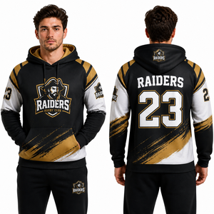 Sweat à capuche de sublimation en gros, personnalisé avec nom et logo d'équipe, pull sportif, fabricant OEM, fournisseur de vêtements de club en polyester, export 2026 Pro - Product Image 1