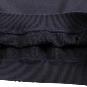 เสื้อฮู้ดดี้ผู้ชายสไตล์ดิสเทรส สีดำล้างสี ทรงโอเวอร์ไซส์ ผ้าฟลีซคอตตอน 100% แบบเรียบ สตรีทแวร์ รับสกรีนโลโก้ ขายส่งจำนวนมาก - Product Image 4