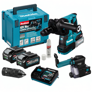 Marteau perforateur sans fil 40V Max 4.0Ah, perceuse à béton sans balais avec batteries - Product Image 2