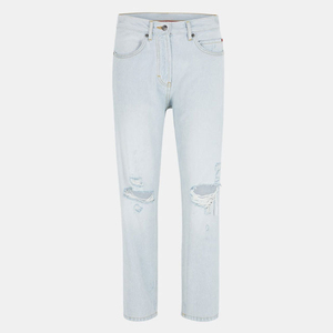 Vente en gros OEM – Nouveaux jeans décontractés pour hommes, coupe classique, respirants, légers, multi-poches, confortables, en polyester/coton - Product Image 1