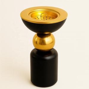 2025 Luxury Middle East Arabic Bakhoor Incense <b>Burner</b> Mubkhar Metal Mini <b>Bukhoor</b> <b>Burner</b> Gift Packing Aromic Use - Product Image 2