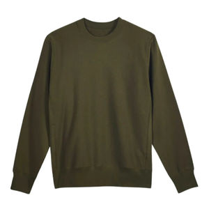 Sweat-shirt pour homme en polyester/coton doublé de polaire, séchage rapide, imprimé numériquement, design personnalisé, couleur unie, coupe oversize, style sportif - Product Image 6