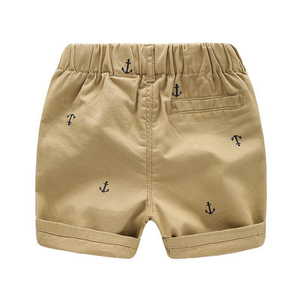 Shorts pour hommes à taille élastique avec cordon de serrage, ourlet côtelé, taille mi-haute, en tricot uni, séchage rapide, confortables et décontractés - Product Image 3