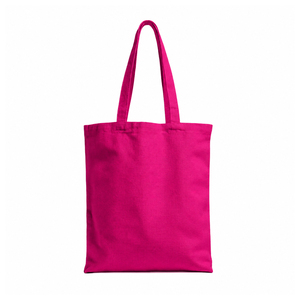 Sac de plage imprimé, design simple, tissu 100% coton, avec poignées, logo et taille personnalisés - Product Image 1