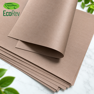 กระดาษคราฟท์สีน้ำตาล EcoRev รุ่น ECO39 ป้องกันการม้วนงอ ไม่เคลือบผิว รีไซเคิลได้ พิมพ์โลโก้ได้ตามต้องการ สำหรับบรรจุภัณฑ์อุตสาหกรรมและโลจิสติกส์ - Product Image 4