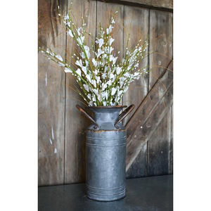 Maceta Decorativa de Metal Vintage con Forma de Flor, Estilo Shabby Chic, Galvanizada, para Decoración de Jardín Interior y Exterior - Product Image 5