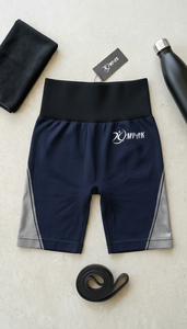 กางเกงขาสั้นออกกำลังกายสำหรับผู้หญิง - กางเกงขาสั้นเอวสูงสำหรับยิม กีฬา โยคะ ระบายอากาศได้ดี สวมใส่สบาย ผลิตจากไนลอน/ผ้าฝ้าย เอวยางยืด เหมาะสำหรับออกกำลังกาย - Product Image 6