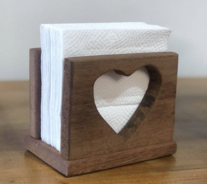 Porte-serviettes en bois de haute qualité au design admirable pour la décoration de la maison et de la salle à manger, idéal pour les hôtels. - Product Image 1