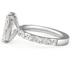 Bague Swoop en Diamant de Laboratoire Taille Radiant Certifié IGI 2,50 Carats – Bijou Élégant et Stylé - Product Image 3