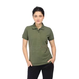 Venta caliente logotipo personalizado 220gsm mujer poliéster Polo camiseta Casual estilo corto transpirable y secado rápido mejor precio - Product Image 1