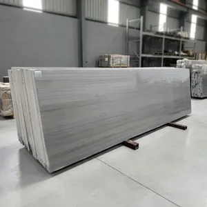 Factory Direct Teakwood Gray Granite Natural <b>Stone</b> Slabs Custom Size Available with Wood Grain Pattern for Flooring Interior - Product Image 2